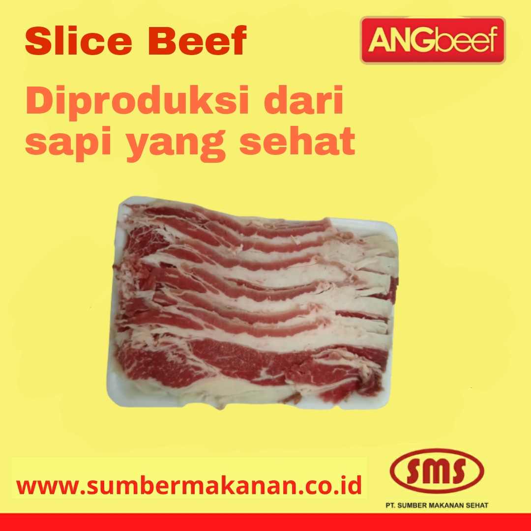 Slice Beef ANGbeef Diproduksi dari Sapi yang Sehat
